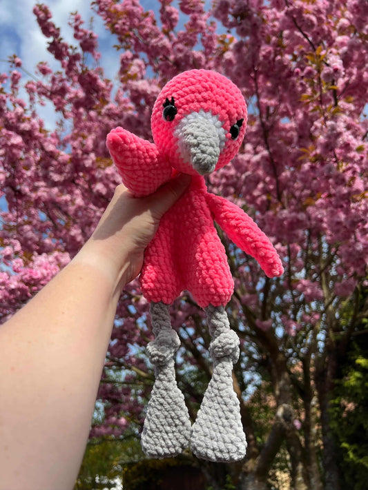 Knotty Flamingo - Crochet Pattern DE/ENG