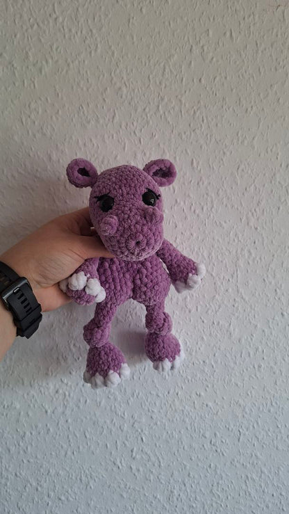 2 in 1 Hippo - Crochet Pattern DE/ENG