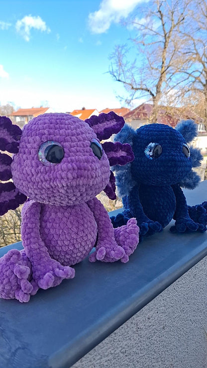 Axolotl - Crochet Pattern DE/ENG