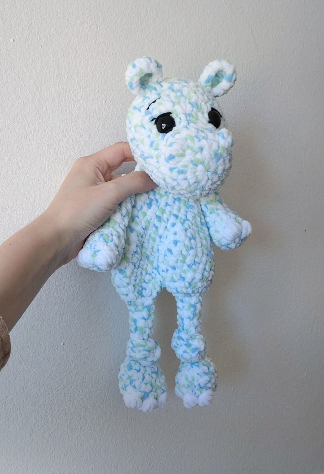 2 in 1 Hippo - Crochet Pattern DE/ENG