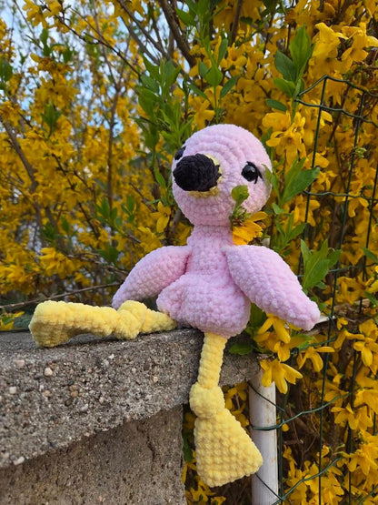 Knotty Flamingo - Crochet Pattern DE/ENG