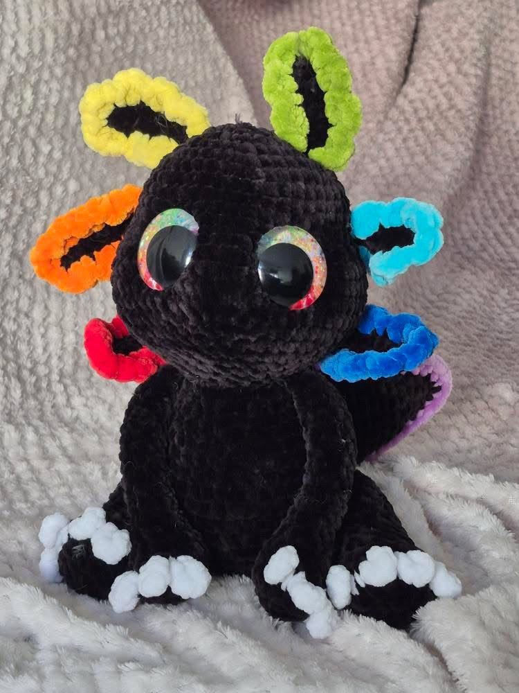 Axolotl - Crochet Pattern DE/ENG
