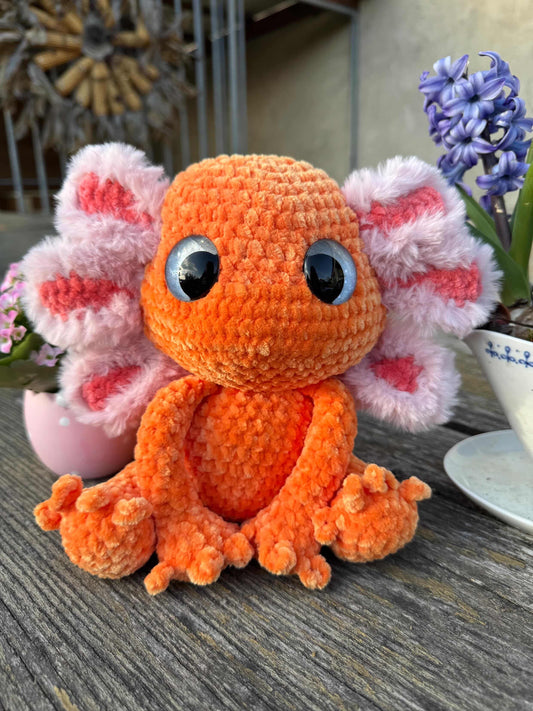 Axolotl - Crochet Pattern DE/ENG