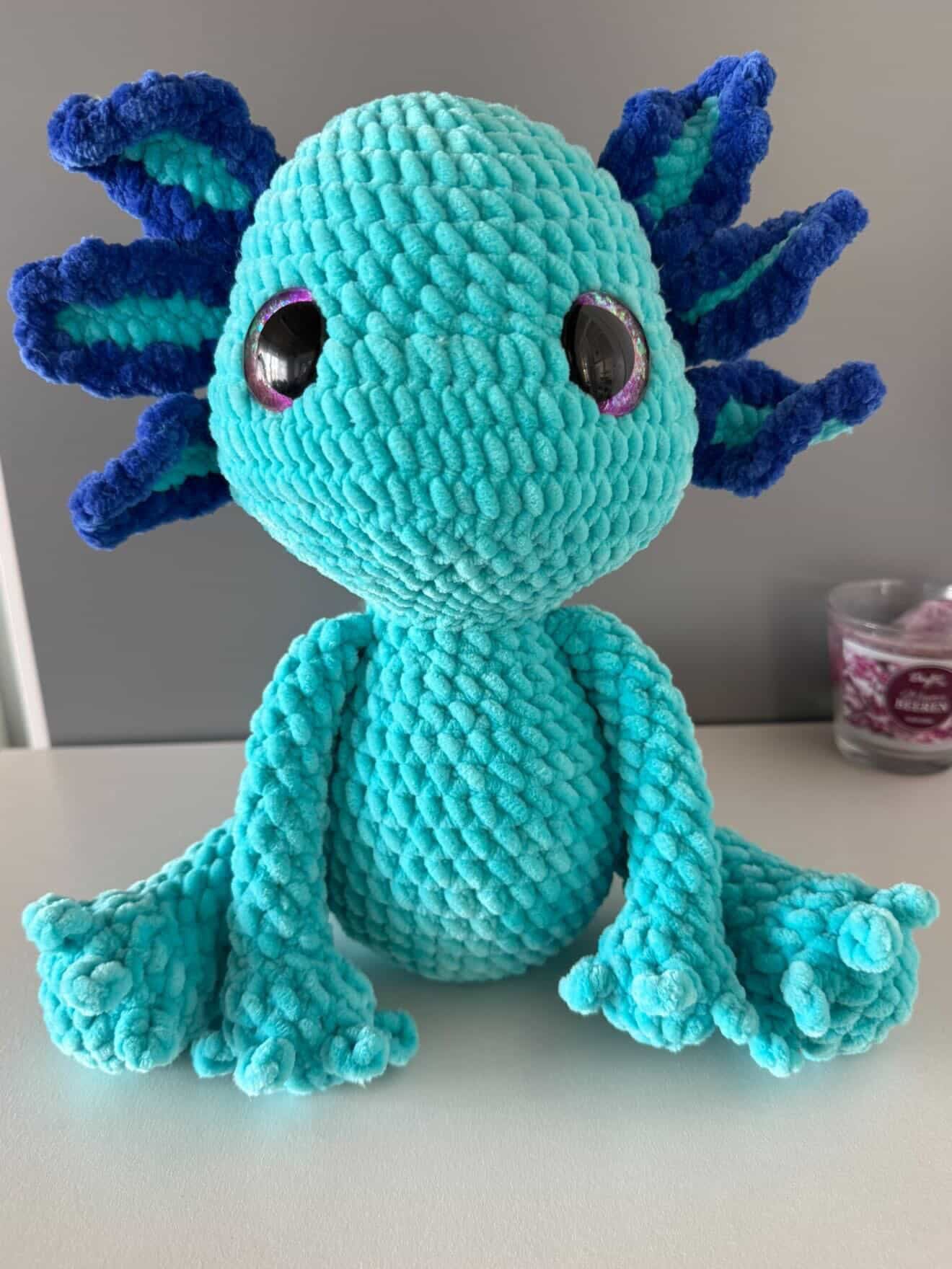 Axolotl - Crochet Pattern DE/ENG