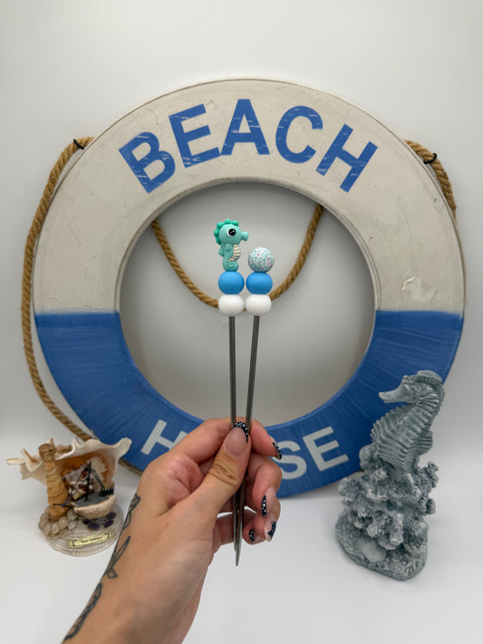 Amigurumisticks Seepferdchen