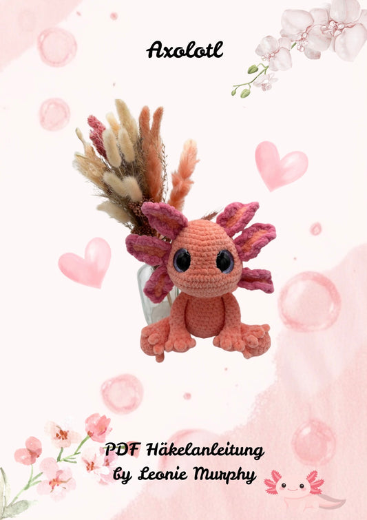 Axolotl - Crochet Pattern DE/ENG
