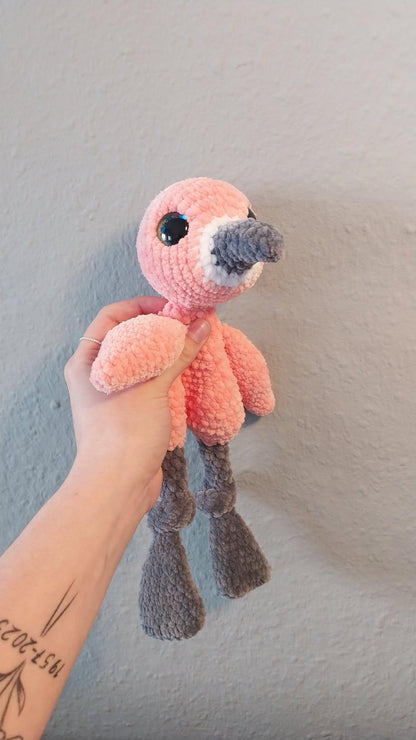 Knotty Flamingo - Crochet Pattern DE/ENG