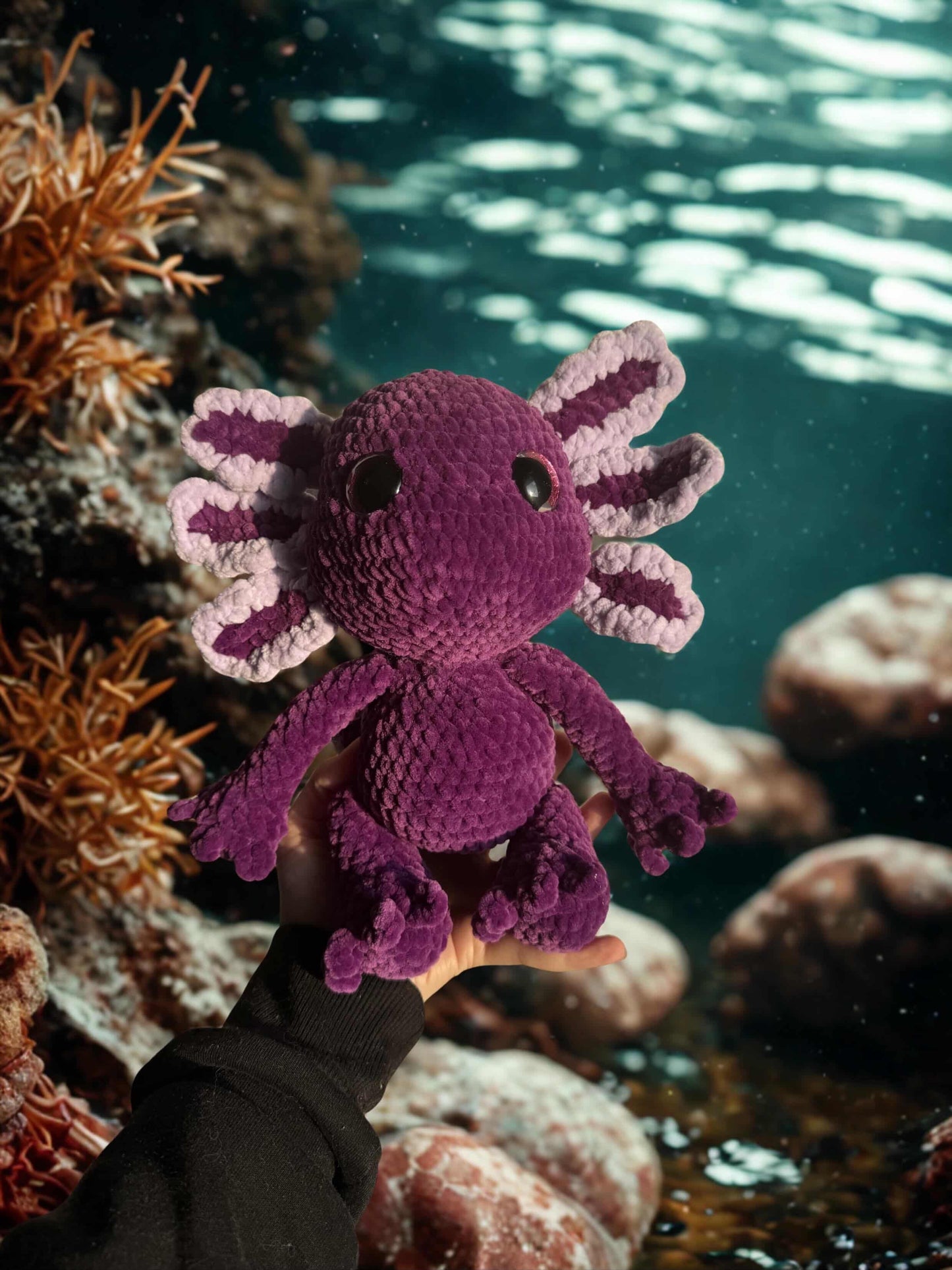 Axolotl - Crochet Pattern DE/ENG