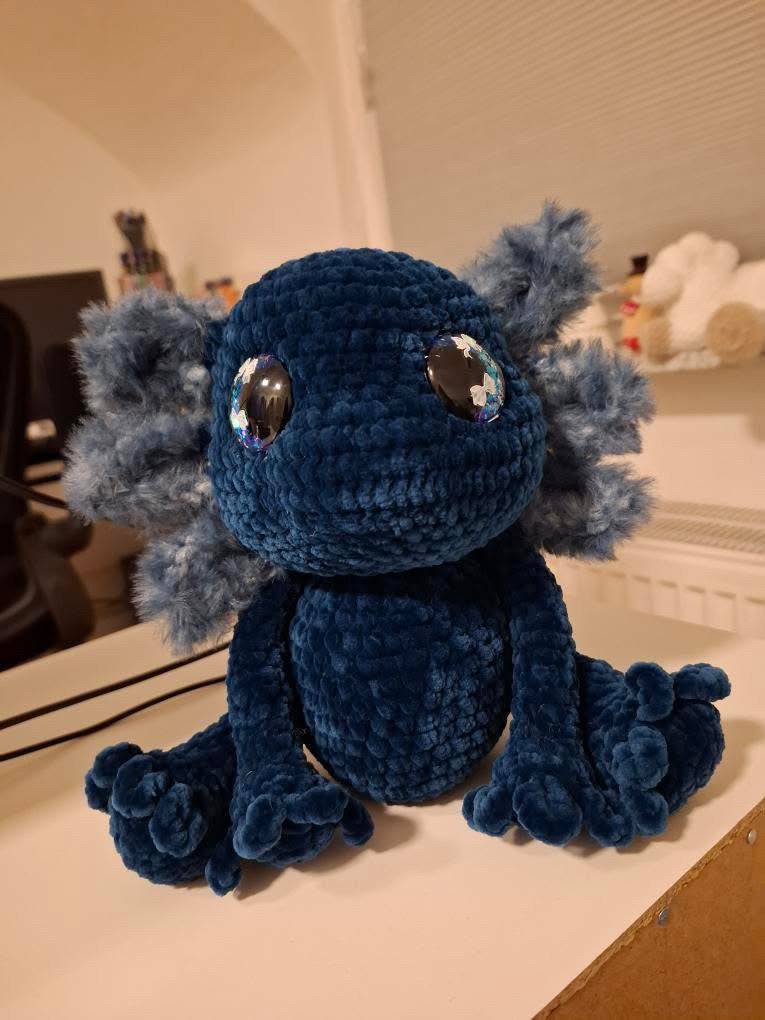 Axolotl - Crochet Pattern DE/ENG