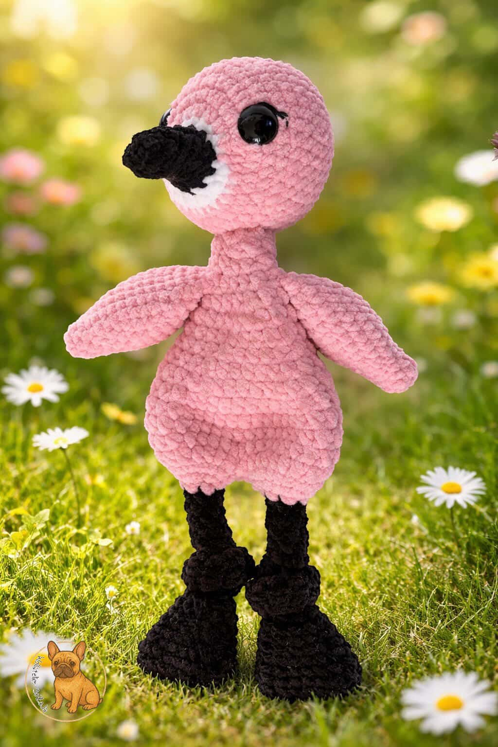 Knotty Flamingo - Crochet Pattern DE/ENG