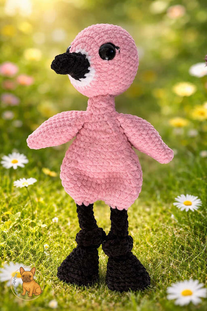 Knotty Flamingo - Crochet Pattern DE/ENG