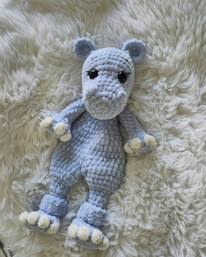 2 in 1 Hippo - Crochet Pattern DE/ENG